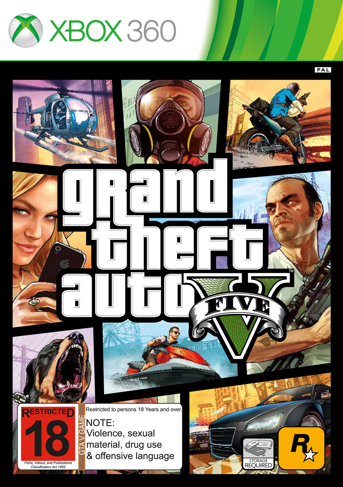 Grand Theft Auto V on X360