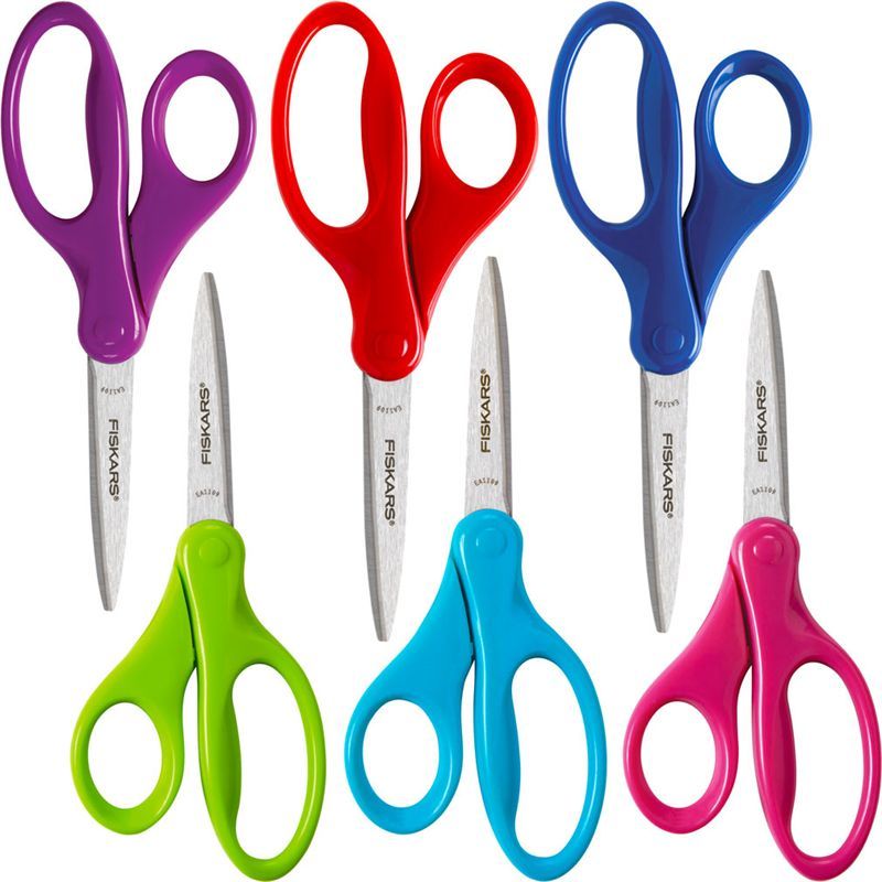 Buy Fiskars Student 7" Scissors Assorted Colours at Mighty Ape NZ