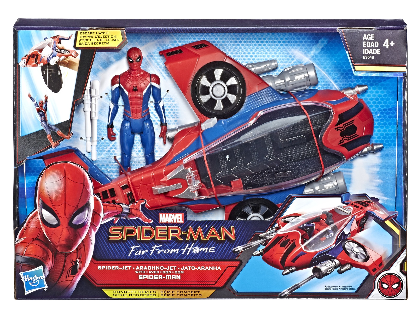 Spider-Man: Spider-Jet - Vehicle Playset