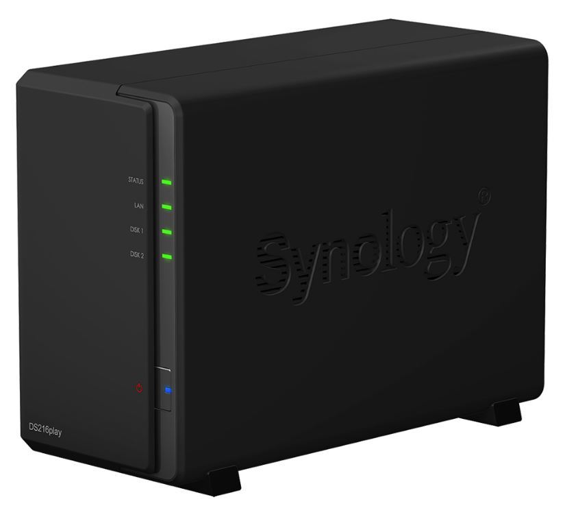 Synology DiskStation DS216PLAY 2 Bay Multimedia-Optimised NAS Storage Box