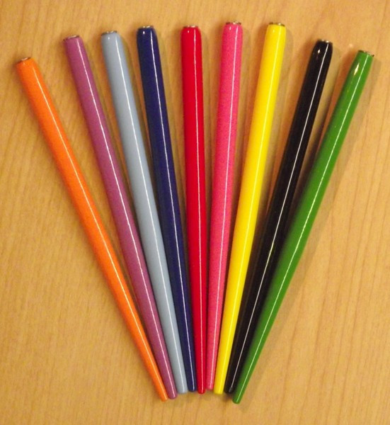 Brause: Plain Coloured Nib Holder - Assorted Colours image