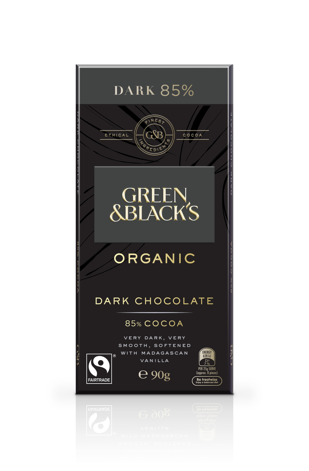 Green & Black's Organic Dark Chocolate 85 Cocoa at Mighty Ape NZ