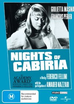 Nights of Cabiria on DVD image