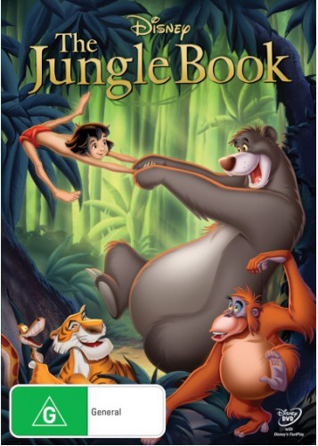 The Jungle Book (1967) on DVD image