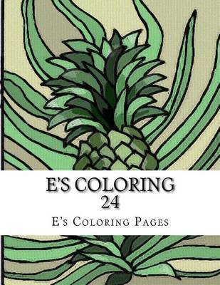 E's Coloring 24 by E's Coloring Pages image