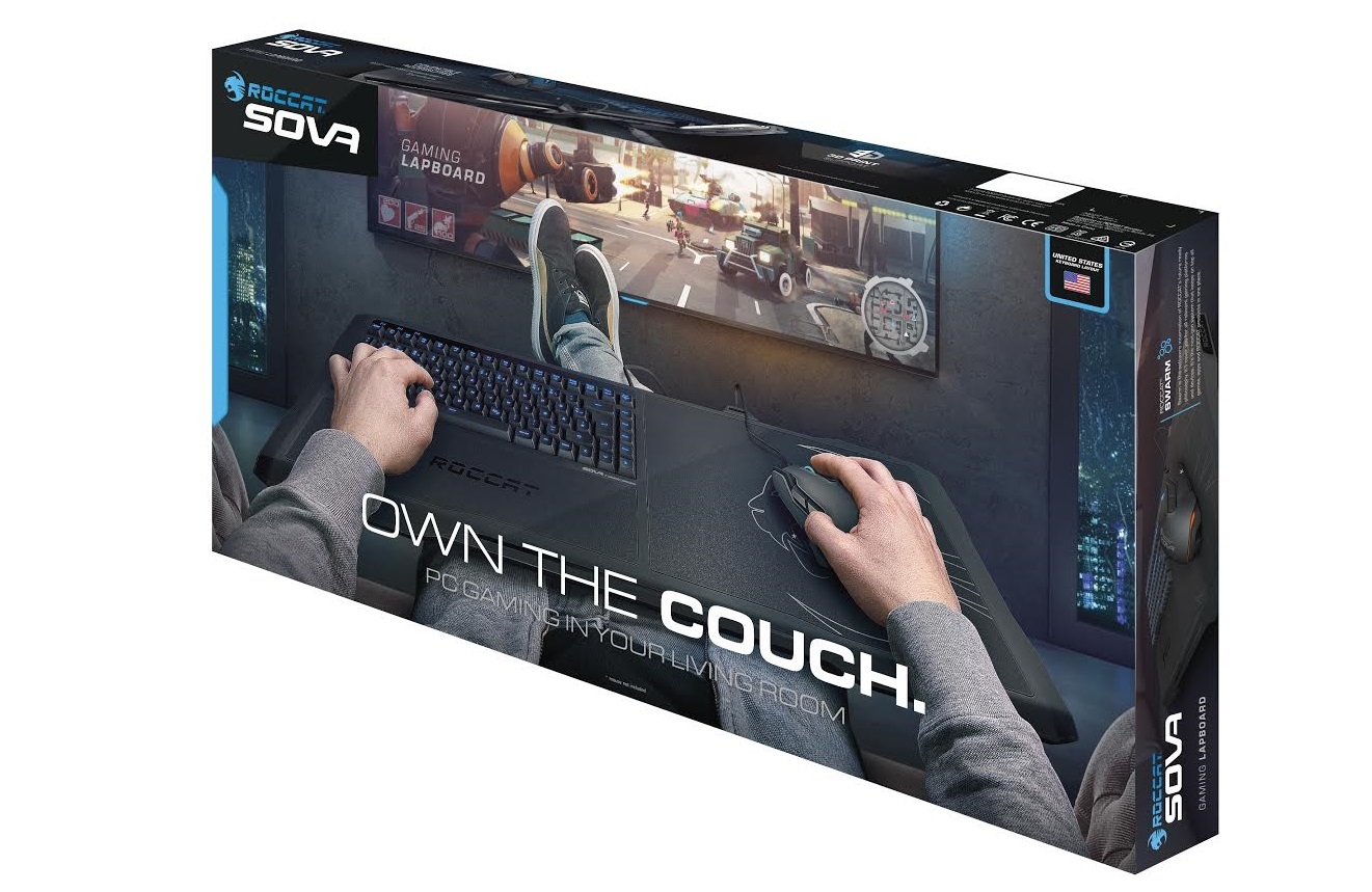 ROCCAT Sova Gaming Lap Keyboard for PC Games image