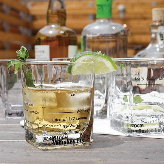 Bartending Glasses (set of 4) at Mighty Ape NZ