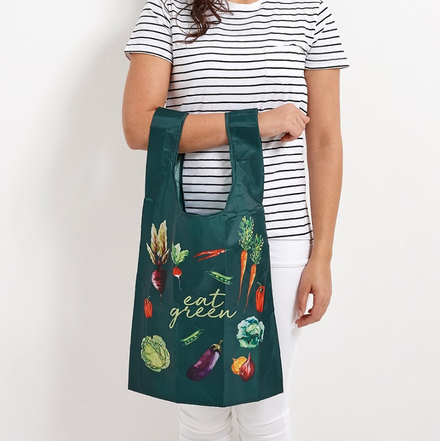 Eco Recycled PET Shopping Bag Eat Green at Mighty Ape NZ