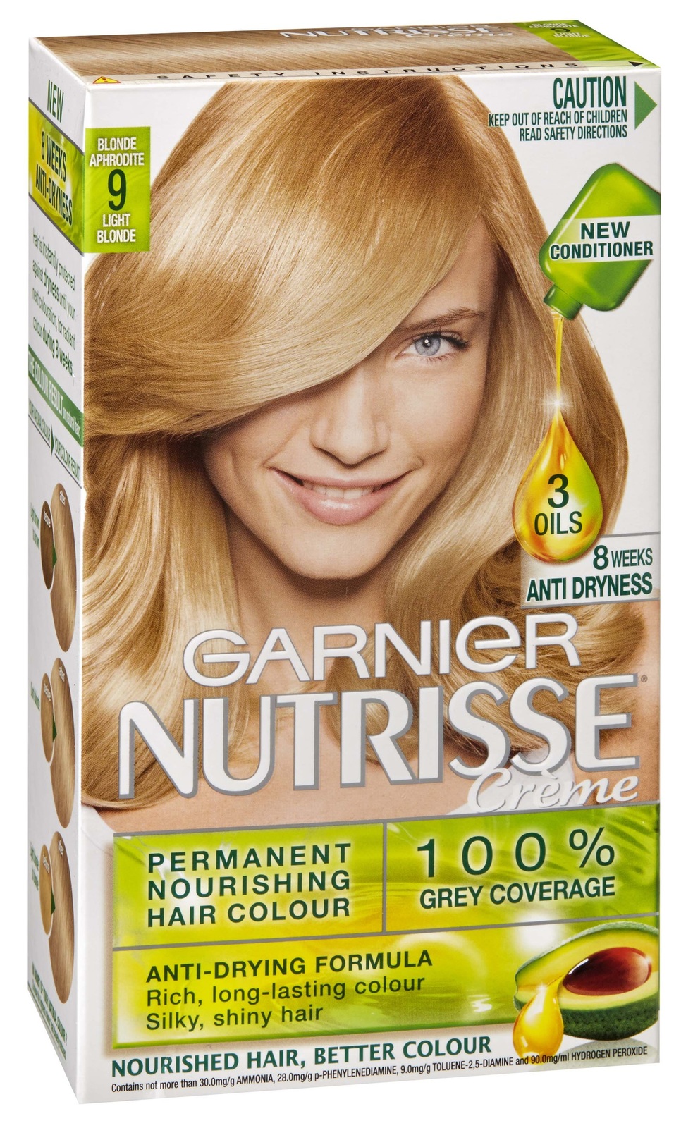 Garnier Nutrisse Permanent Nourishing Hair Colour - 9.0 Blonde Aphrodite