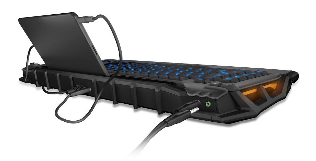 ROCCAT Skeltr Smart Communication RGB Gaming Keyboard image