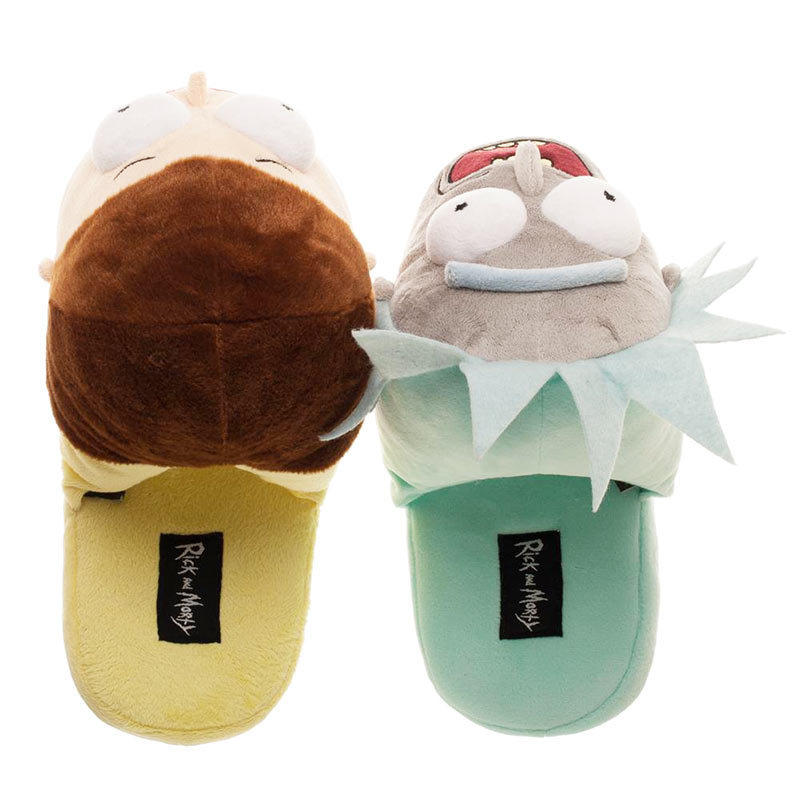 rick and morty slippers