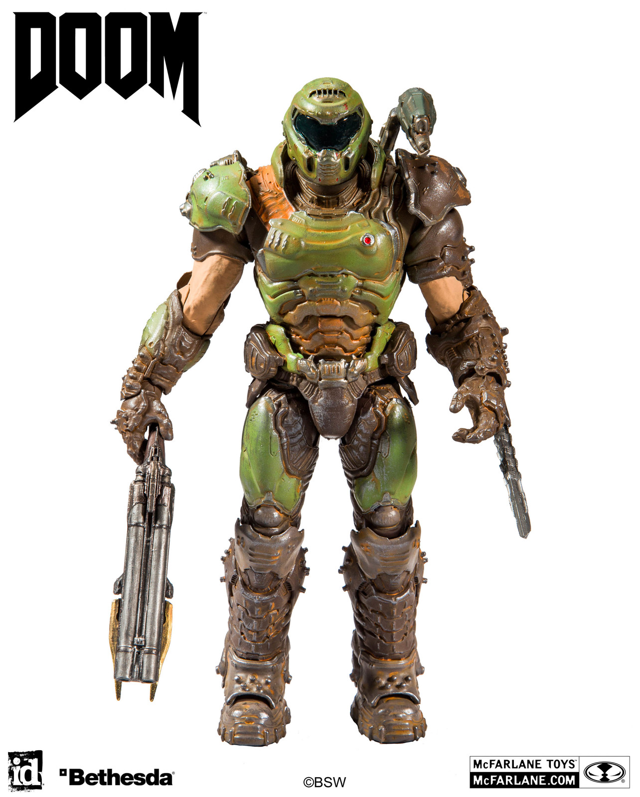 Doom: Doom Slayer (Classic) - 7" Articulated Figure