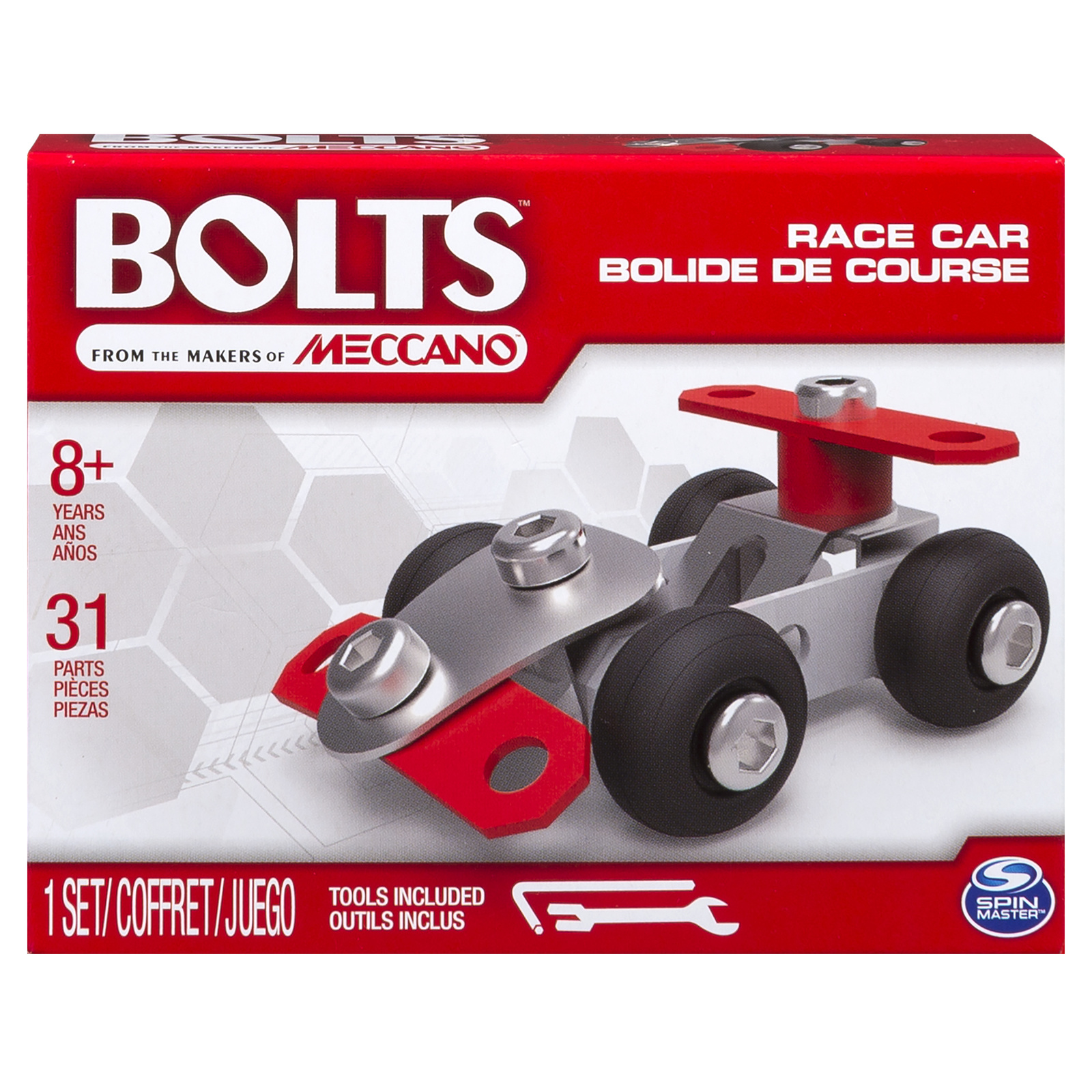 Meccano: Bolts Mini Vehicles - Race Car image