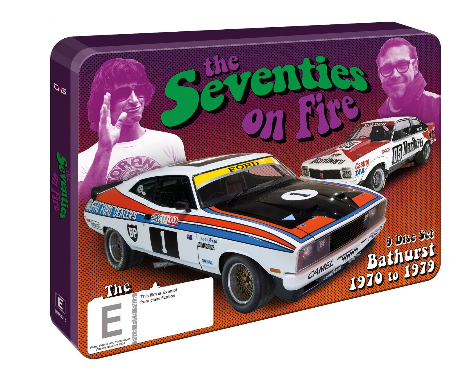 The 70's On Fire: Bathurst 1970-1979 Collector's Tin on DVD image