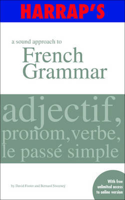 A Sound Approach to French Grammar by David Foster image