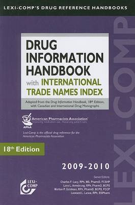 Drug Information Handbook with International Trade Names Index on Paperback