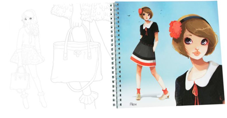 Miss Modeline Notebook - Spring Fashion image