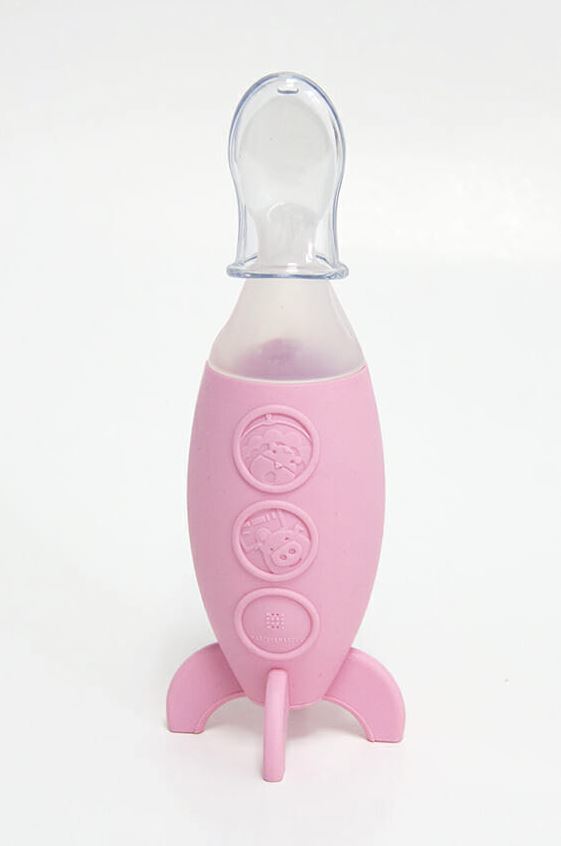 Marcus & Marcus: Feeding Spoon Dispenser - Pink image