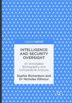 Intelligence and Security Oversight by Sophie Richardson image