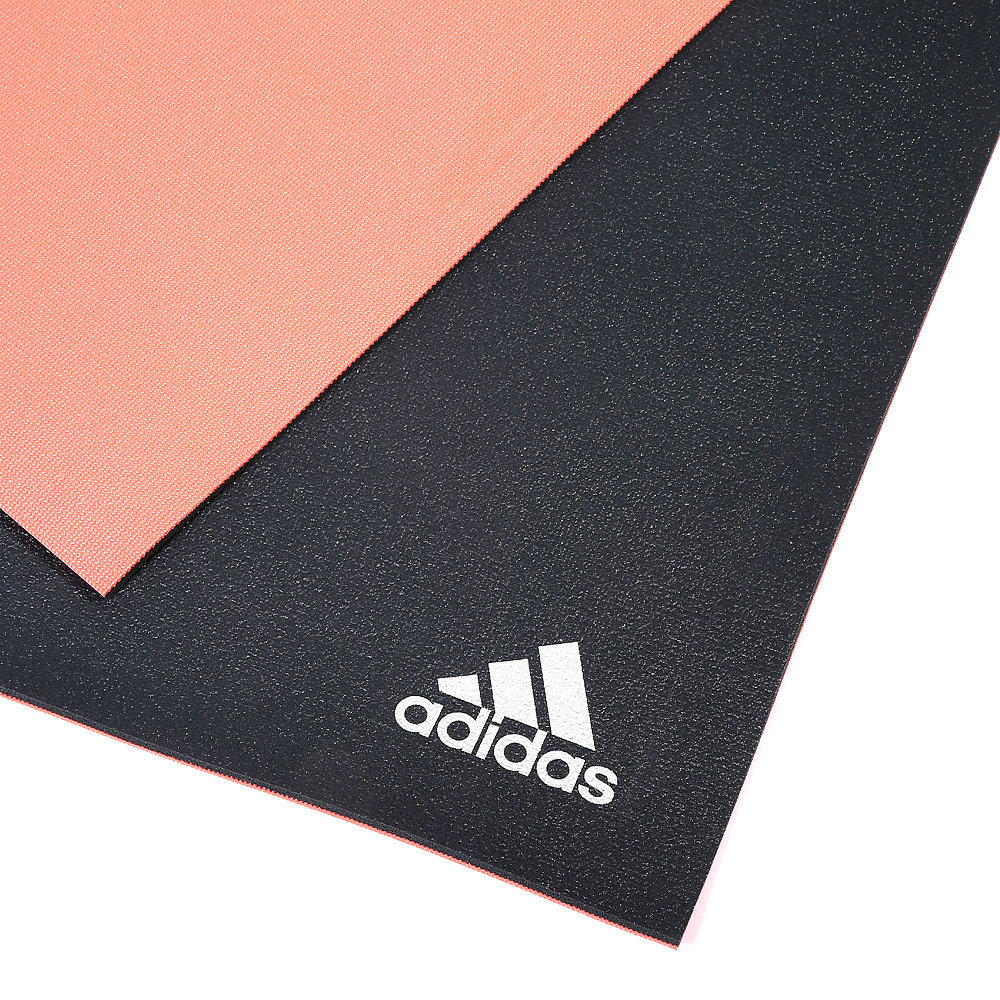 Adidas 6mm Double Sided Yoga Mat - Red/Dark Grey