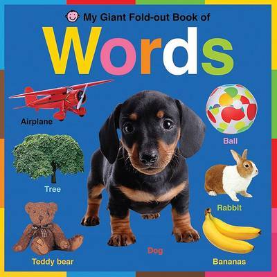 My Giant Fold-Out Book of Words by Roger Priddy image