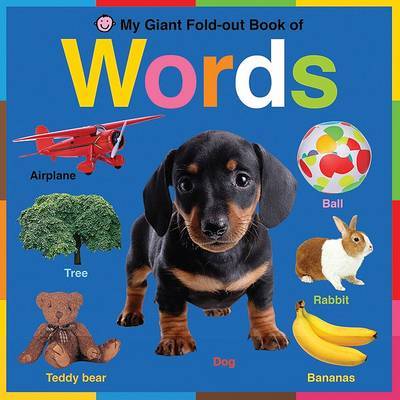 My Giant Fold-Out Book of Words by Roger Priddy