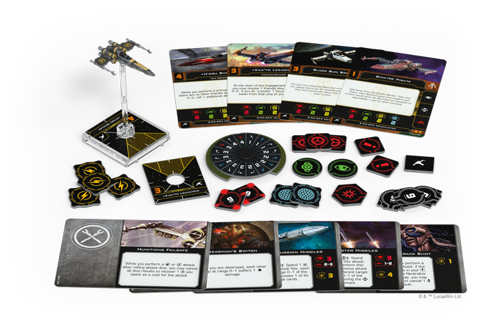 Star Wars X-Wing Second Edition Z-95-AF4 Headhunter Expansion Pack image