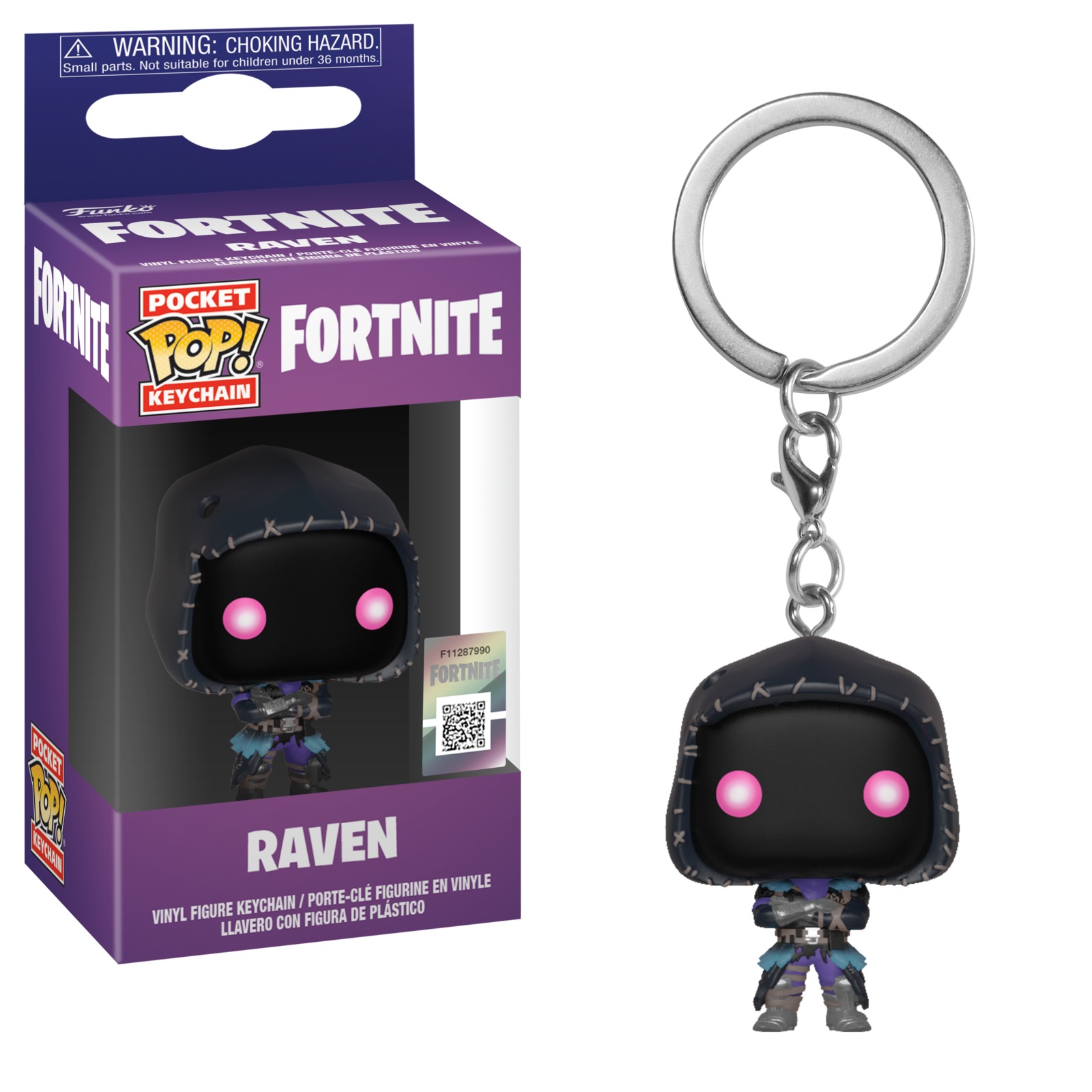 Fortnite - Raven Pop! Keychain image