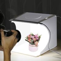 Mini Folding Lightbox 2 LED Photography Softbox - White