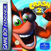 Crash Bandicoot 2 Entranced on GBA