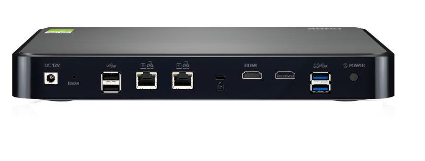 Qnap Hs-251+(2Gb) 2-Bay Turbonas (No Disk), Fanless, Intel 2.0-2.42Ghz, 2Gb Ram, 2Xgbe Lan, Sata Hdds, Usb 3.0, Hdmi image