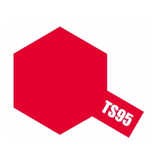 Tamiya TS-95 Pure Metallic Red - 100ml Spray Can image