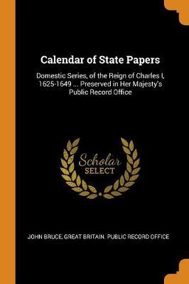 Calendar of State Papers image