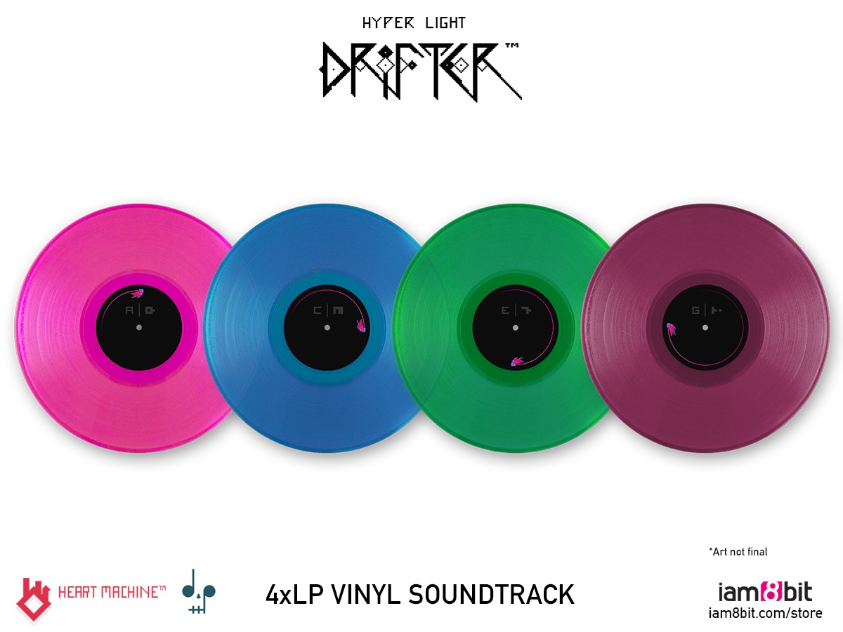 Hyper Light Drifter Soundtrack (4LP) by Disasterpeace image