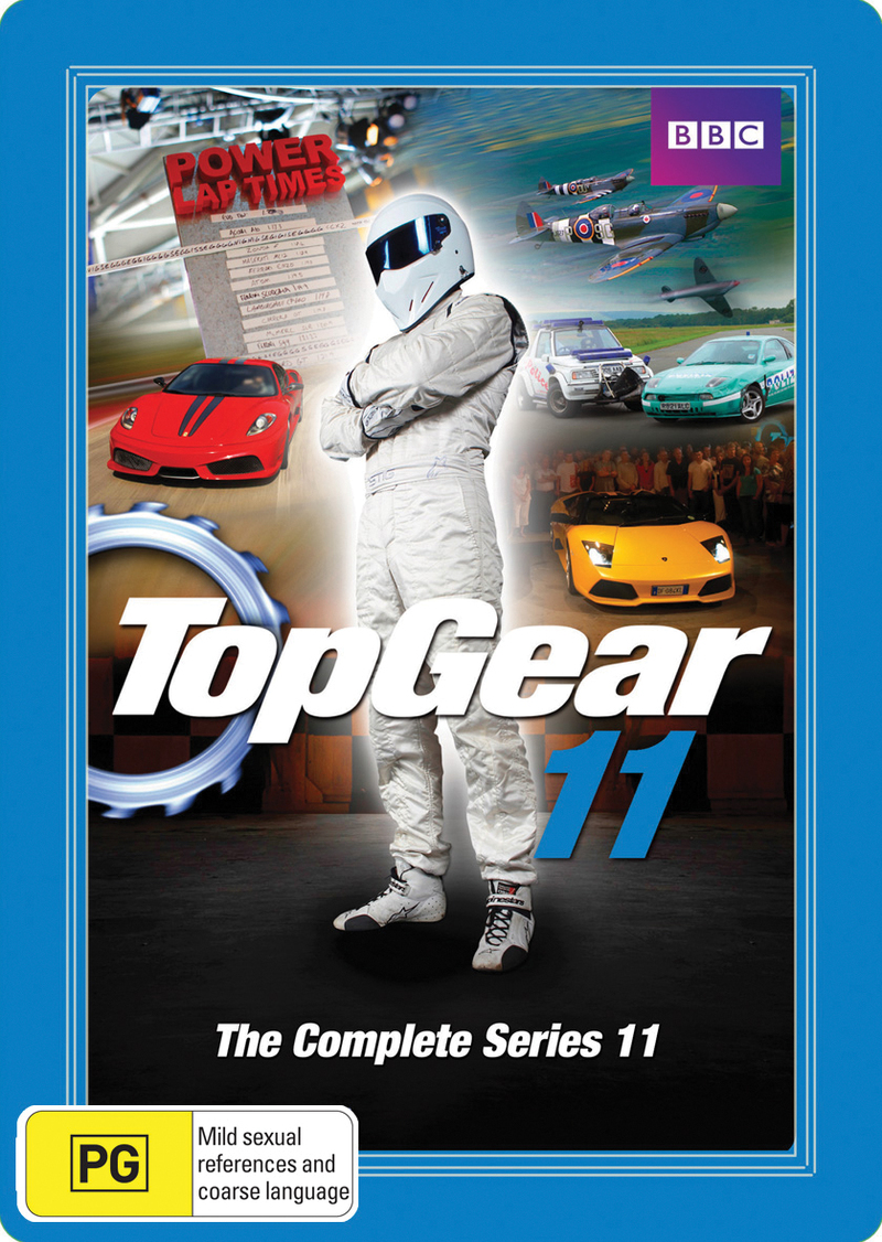 Top Gear - The Complete Series 11 (Steelbook - 2 Disc Set) on DVD