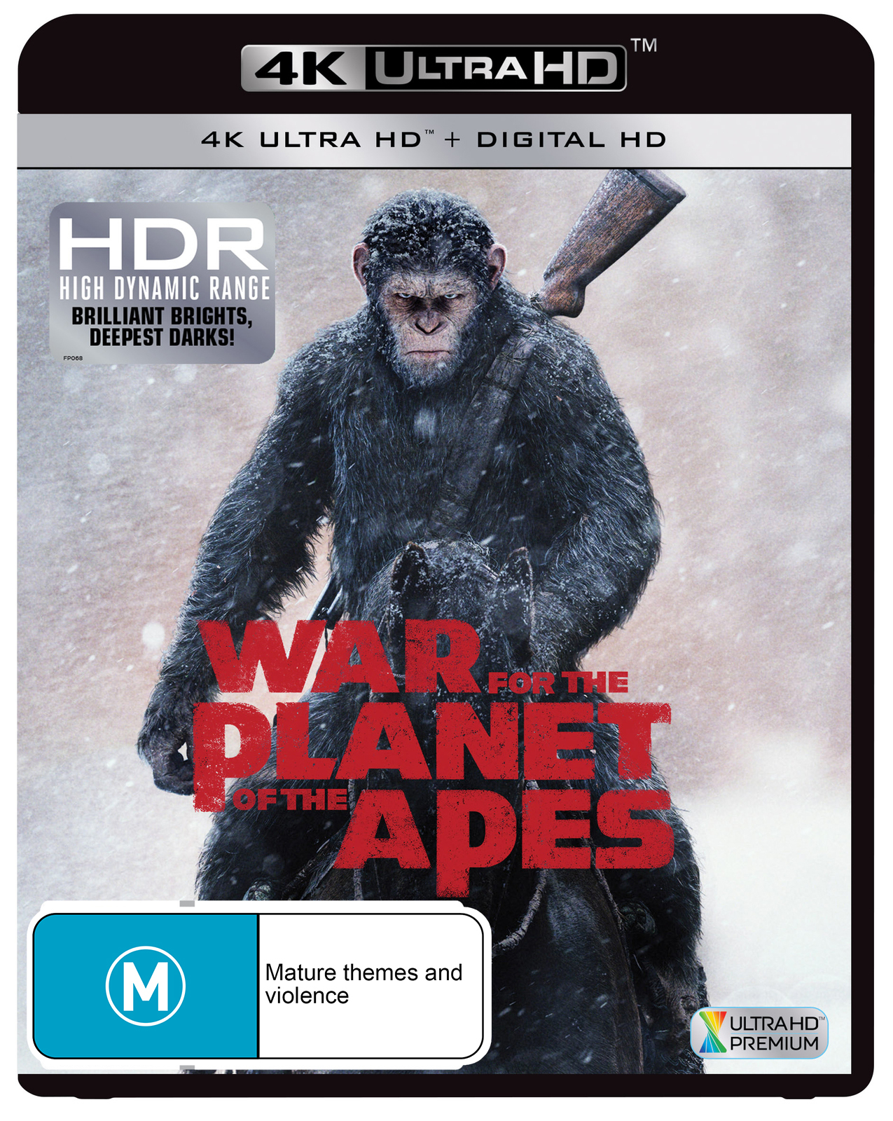 War For The Planet Of The Apes on UHD Blu-ray image