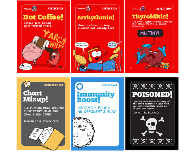 OrganATTACK! - The Medical Card Game image