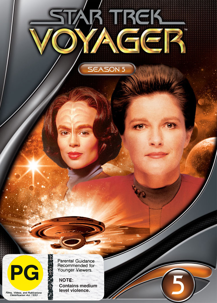 Star Trek: Voyager - Season 5 (New Packaging) on DVD image