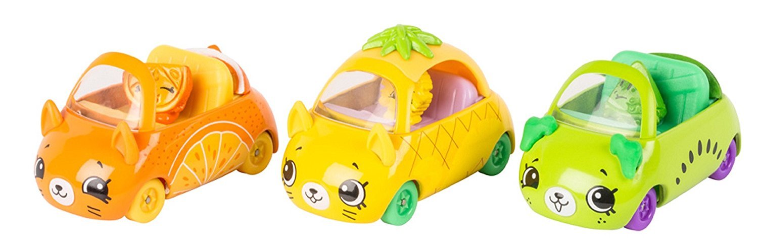 Shopkins: Cutie Cars 3-Pack - Fast 'N' Fruity