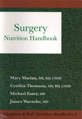 Surgery Nutrition Handbook by C. Thomson image