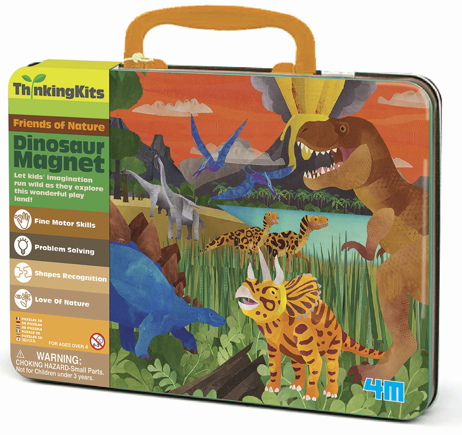 4M: Thinking Kits Dinosaur Magnet Kit image