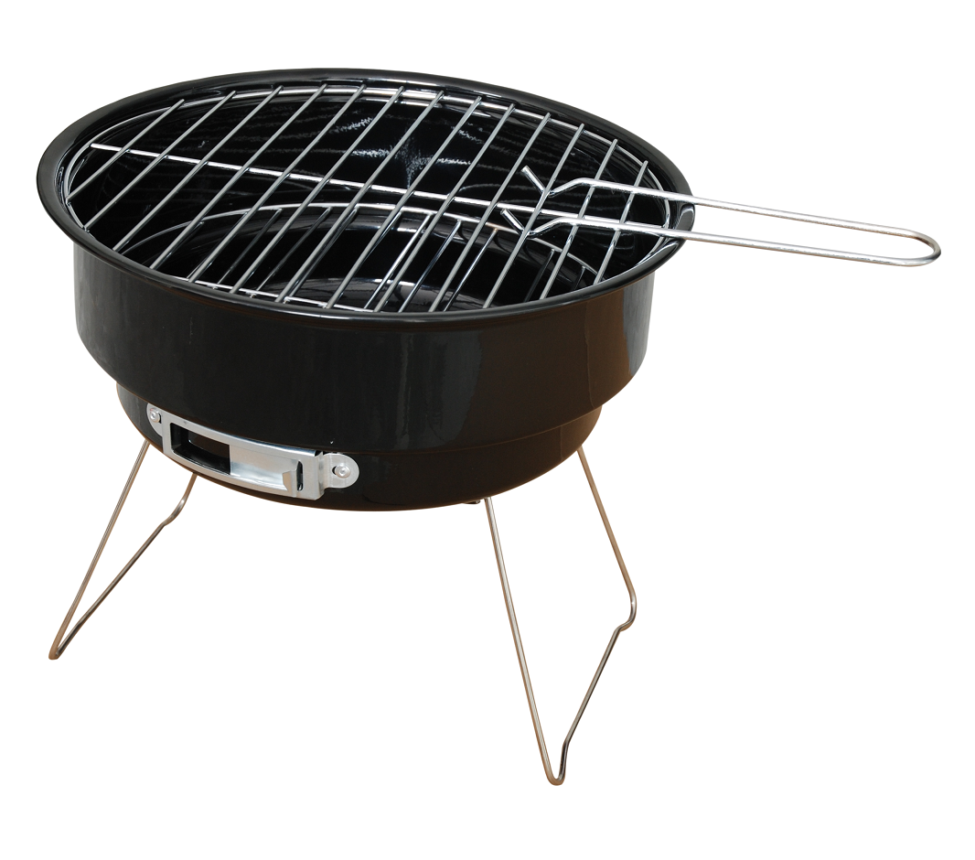 2 in 1 Portable Charcoal BBQ Grill with Cooler Bag image
