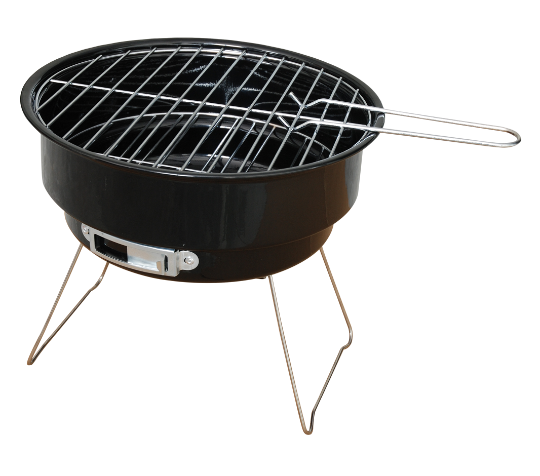 2 in 1 Portable Charcoal BBQ Grill image