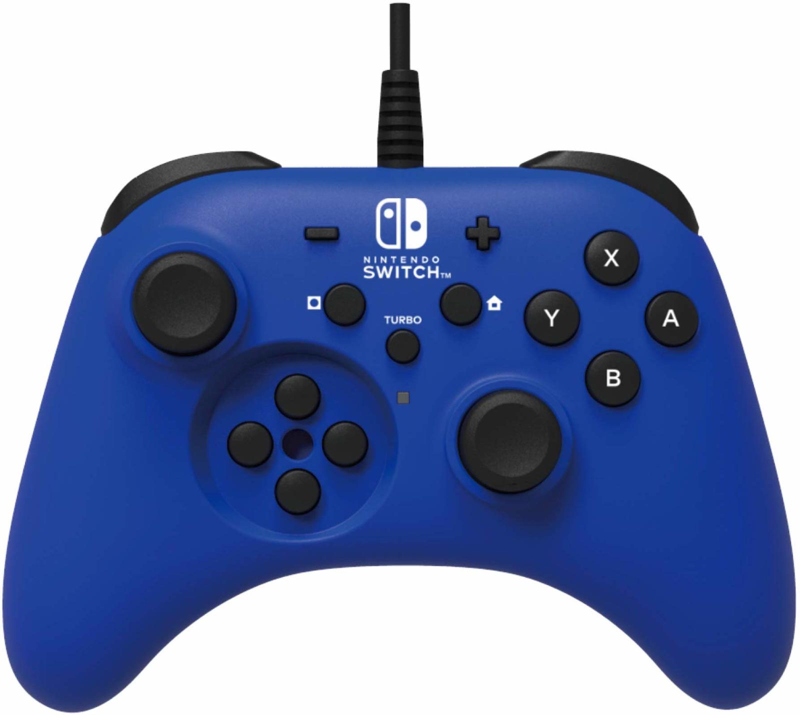Nintendo Switch Wired Controller (Blue) by Hori for Switch image