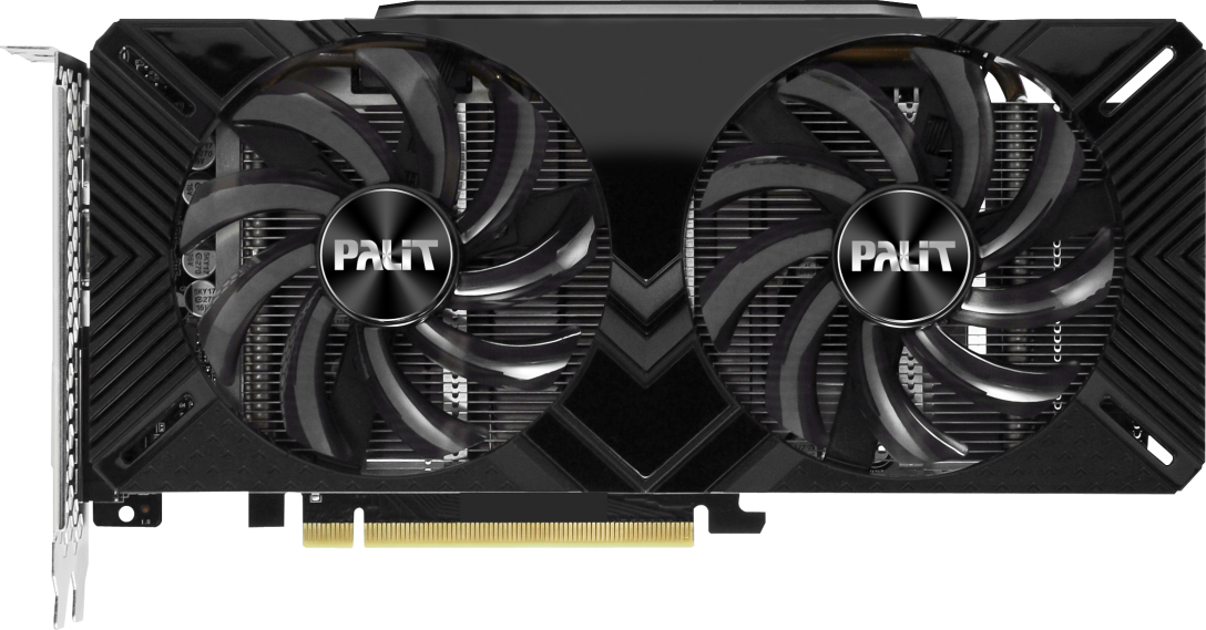 NVIDIA GeForce RTX 2060 Dual OC 6GB Palit GPU image