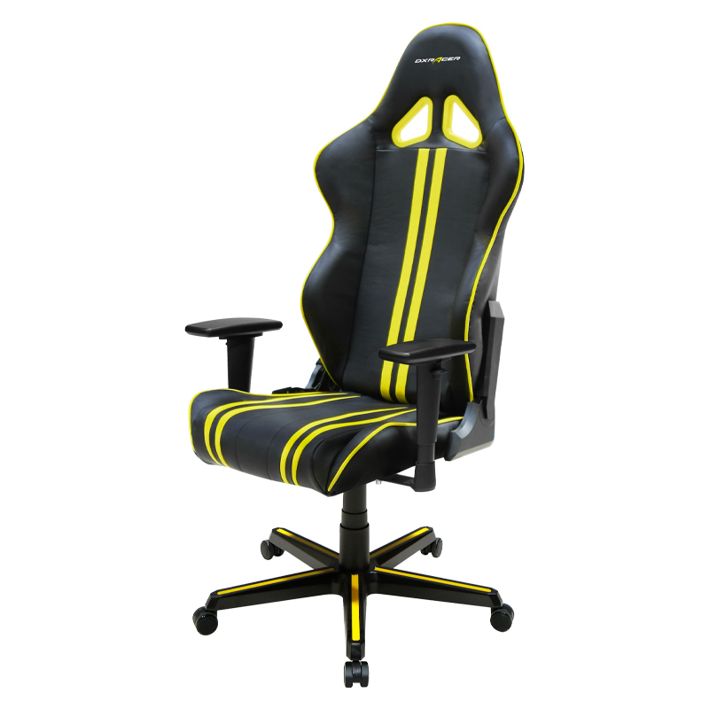 DXRacer Racing Series RZ9 Gaming Chair (Black & Yellow) for image