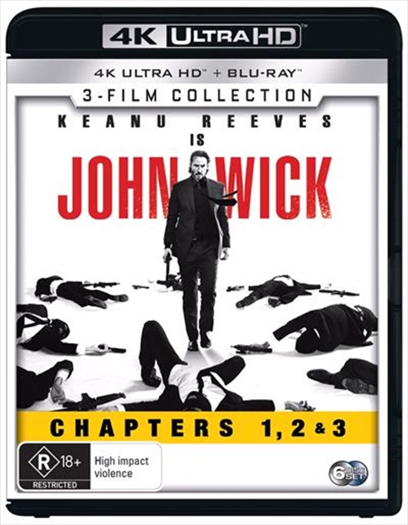 John Wick - 3-Movie Franchise Pack on UHD Blu-ray image