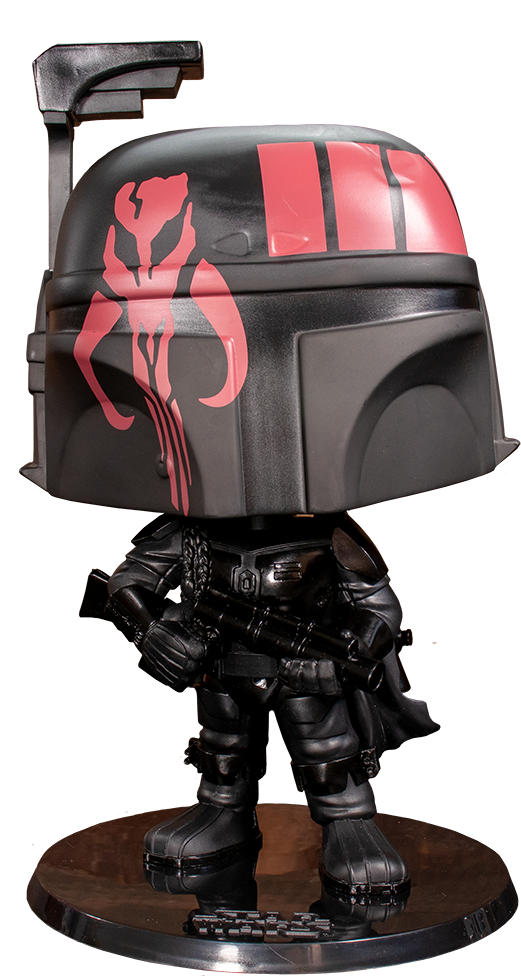 Star Wars: Boba Fett (Black Ver.) - 10" Super Sized Pop! Vinyl Figure image