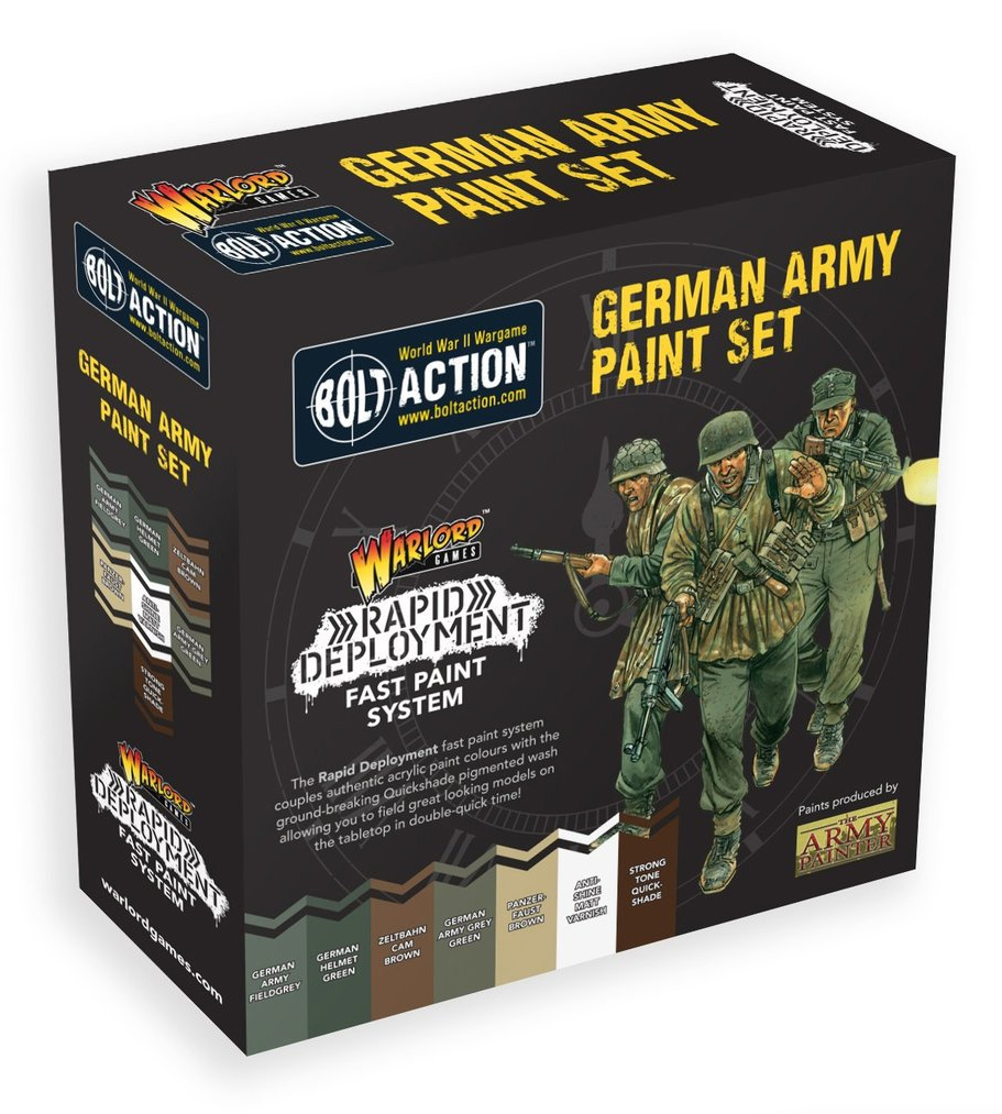 Army Painter Bolt Action German Paint Set at Mighty Ape NZ