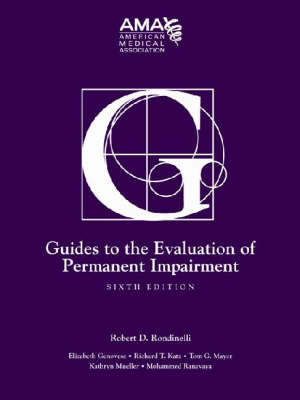 Guides to the Evaluation of Permanent Impairment on Hardback by American Medical Association